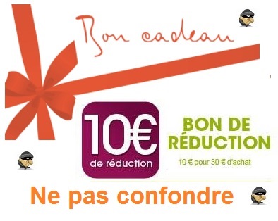 Bons cadeaux ou bons reduc ?